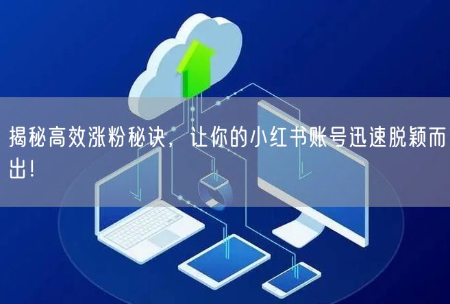 揭秘高效涨粉秘诀,让你的小红书账号迅速脱颖而出!