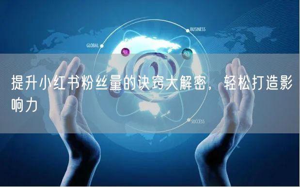 提升小红书粉丝量的诀窍大解密,轻松打造影响力